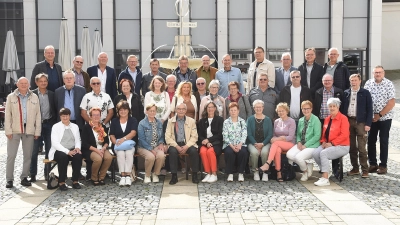 Der Jahrgang 1959/1960 feierte in Waldsassen Klassentreffen. (Bild: Angelika Kempf )