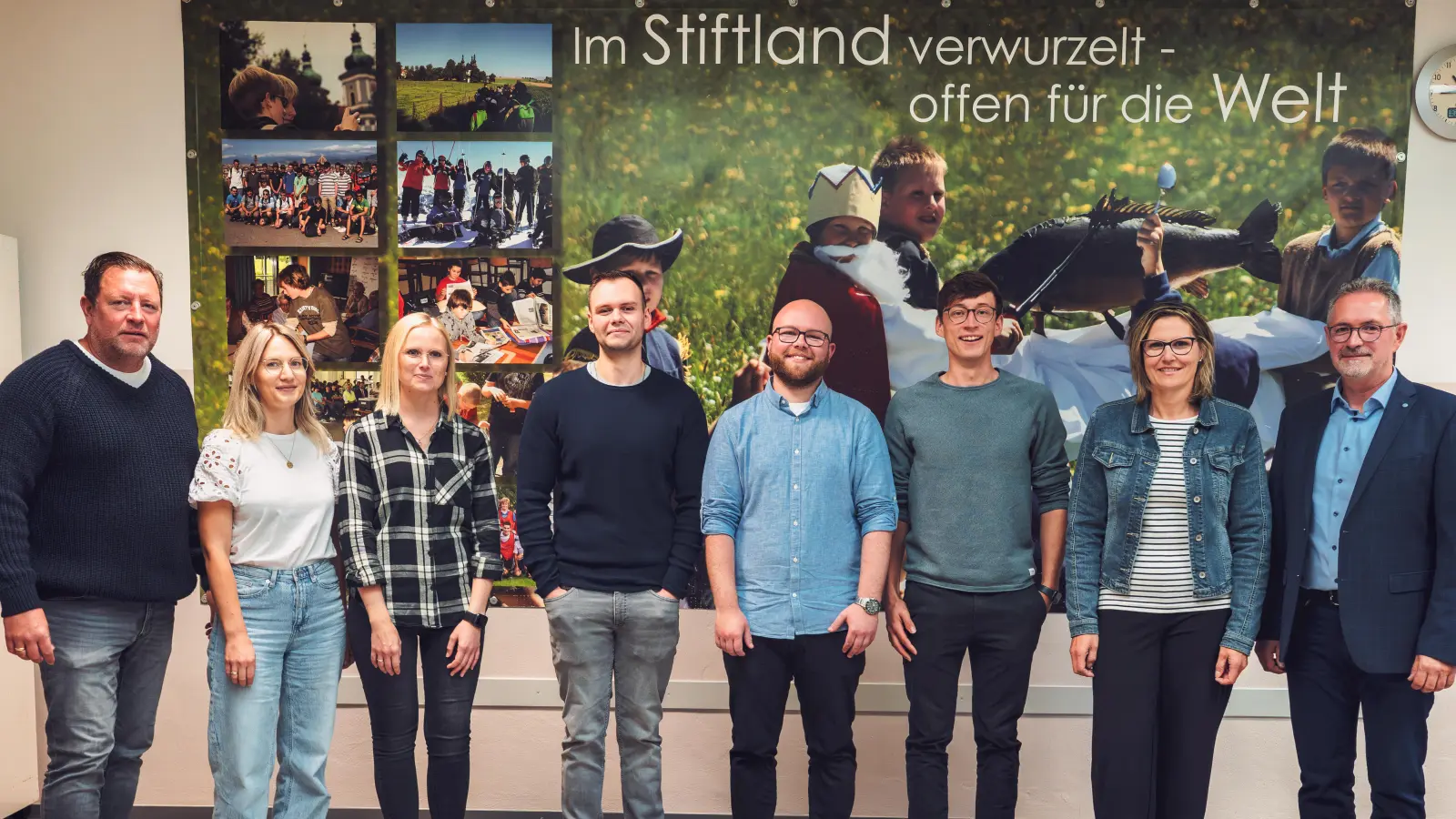 Im Bild von links: RSK Reiner Summer, StRin (RS) Stefanie Pieszek, StR (RS) Karina Jobst, StRef Michael Morgolf, StRef Frederic Fischer, StR (RS) Jakob Hammer, VwA Stefanie Riedl, RSD Stephan Drexler, (nicht im Bild David Sařec) (Bild: Tobias Frauendorfer)