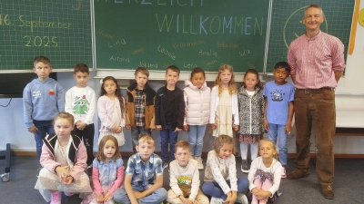 Schulanfang an der Lauterachtal-Grundschule Hohenburg (Bild: Robert Gräml)